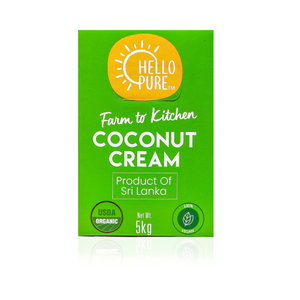 Organic Coconut Cream- Additive Free - 5KG