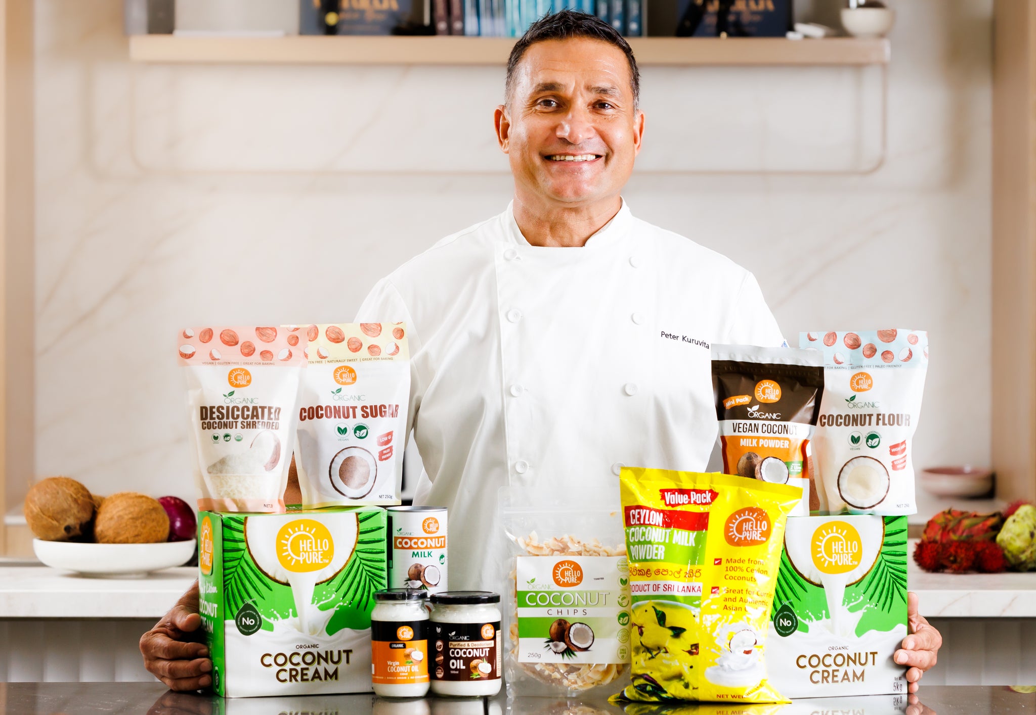 HELLO PURE AMBASSADOR: CHEF PETER KURUVITA
