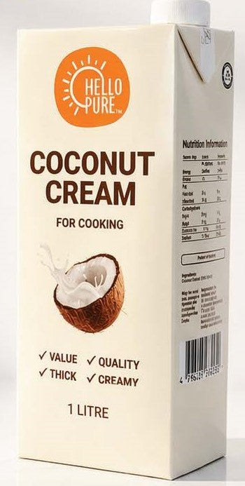 shan Coconut Cream – 1Lt Tetra Pak