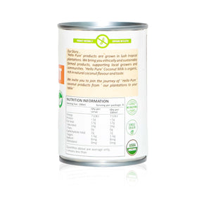Coconut Milk Organic - BPA Free Can - 400ml